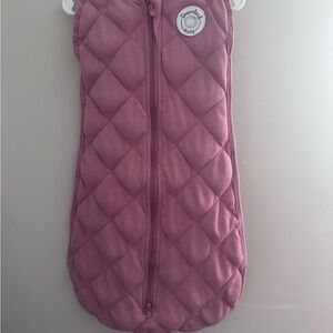 Dreamland baby  Quilted Pink Kids sleep sack swaddle 0-6 m